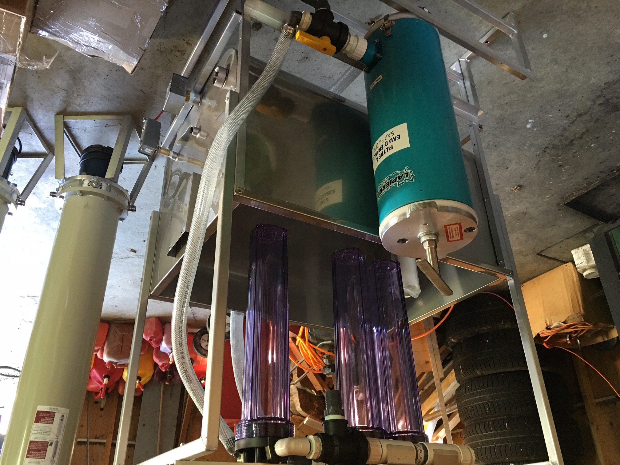 Nova Maple Syrup Reverse Osmosis and Vacuum Pump