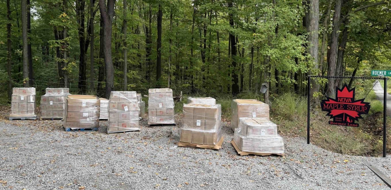 Maple Pallets Nova Maple Syrup | Authentic Pennsylvania Maple Syrup